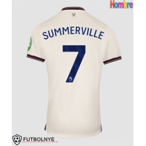 Camiseta West Ham United Crysencio Summerville #7 Visitante Equipación 2025-26 manga corta